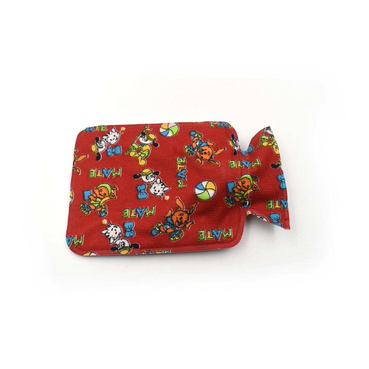 Printed hot water bag from FitFuzion, ready to offer warmth and comfort for everyday aches.
