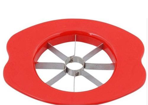 Side view of the Quickslice apple cutter demonstrating its sturdy build.