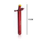 High-quality stainless steel gas lighter ensuring precise and efficient ignition.