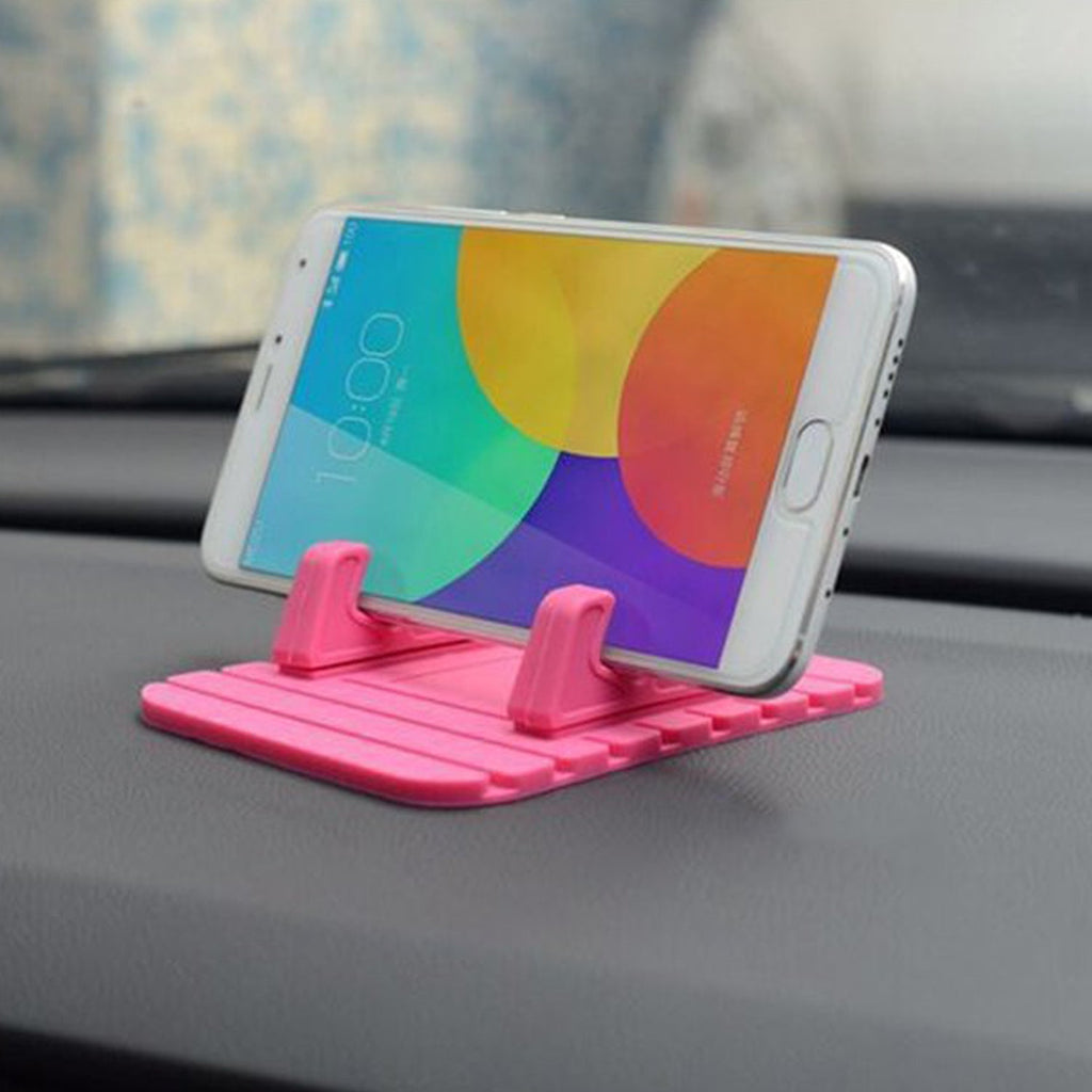 PHOBIA Portable Mobile Stand holding a smartphone horizontally on a desk.