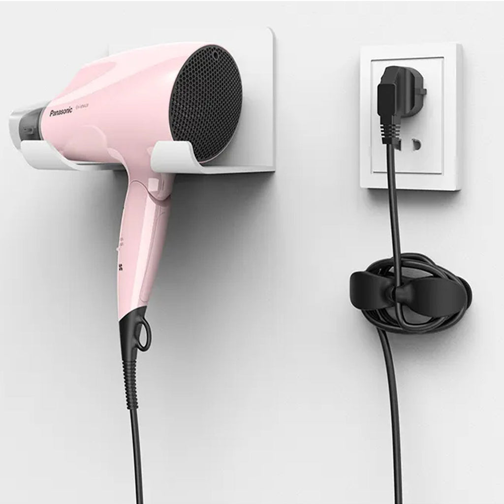 Appliance Cable Organizer neatly wrapped around a mixer cord, showing a tidy kitchen counter.