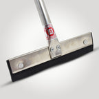 Stainless steel cleaning wiper designed for kitchens and bathrooms