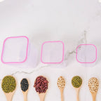 Food grade plastic kitchen storage containers with multi-lock lids