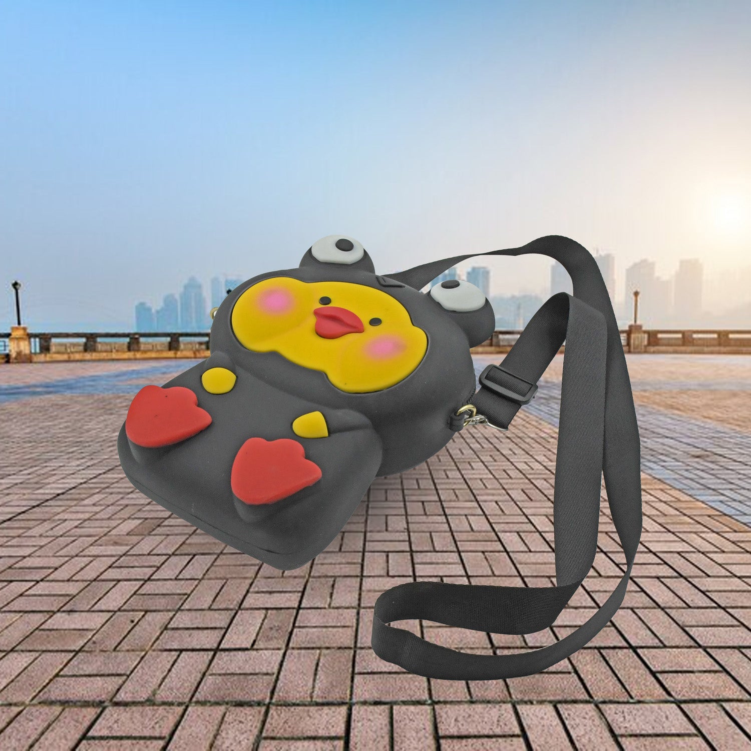 Multiple Cartoon Girls Backpacks in different mixed colours, showcasing the variety available.