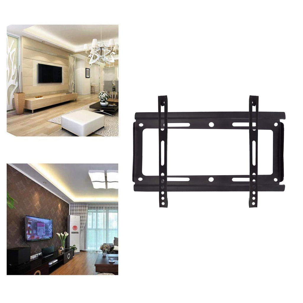 Heavy-duty fixed universal TV wall mount for 14-42 inch screens.