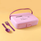 School tiffin box with 3 sections for balanced meal storage