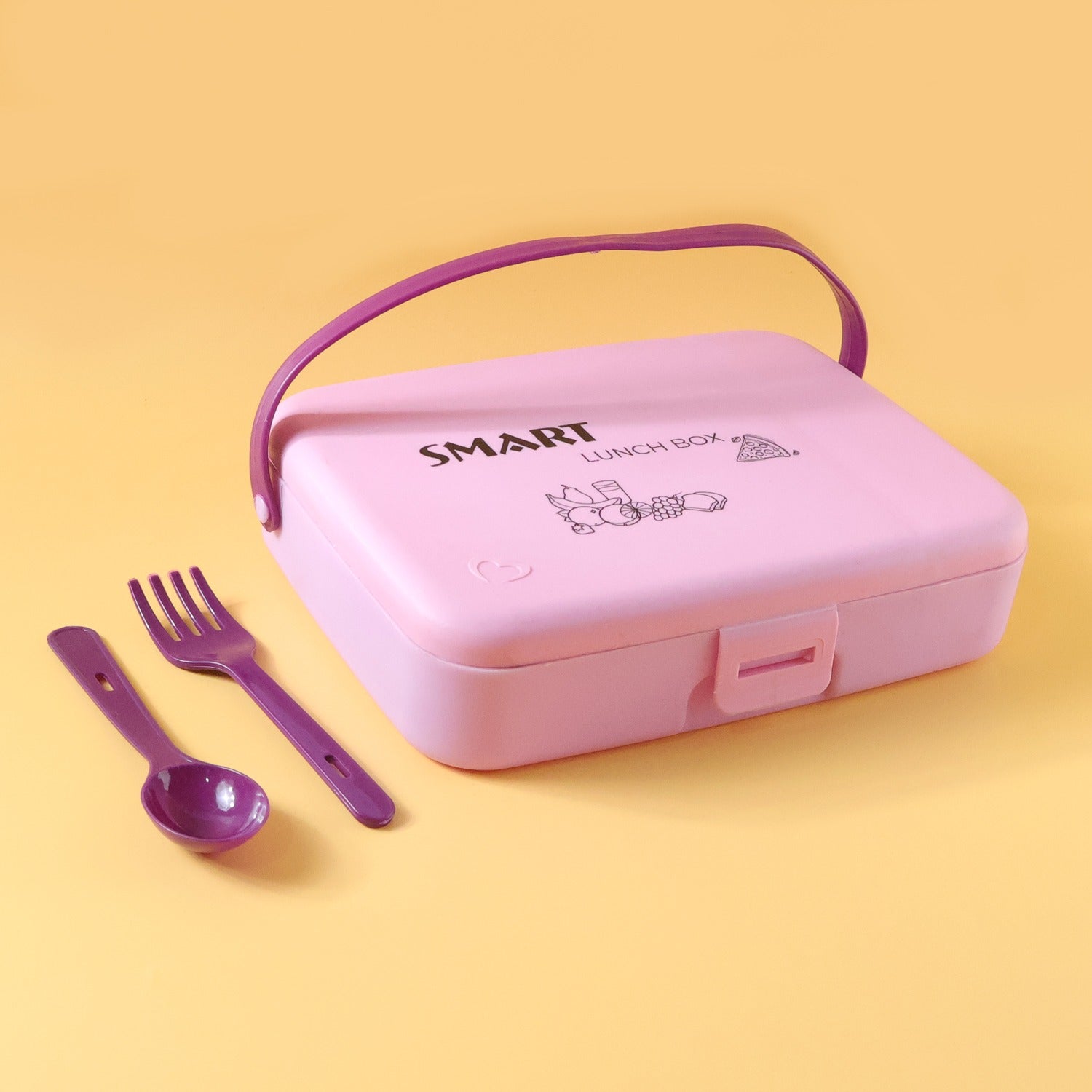 School tiffin box with 3 sections for balanced meal storage