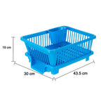 Plastic dish drainer rack from Lunchie Bunchie, packed securely in a brown box.