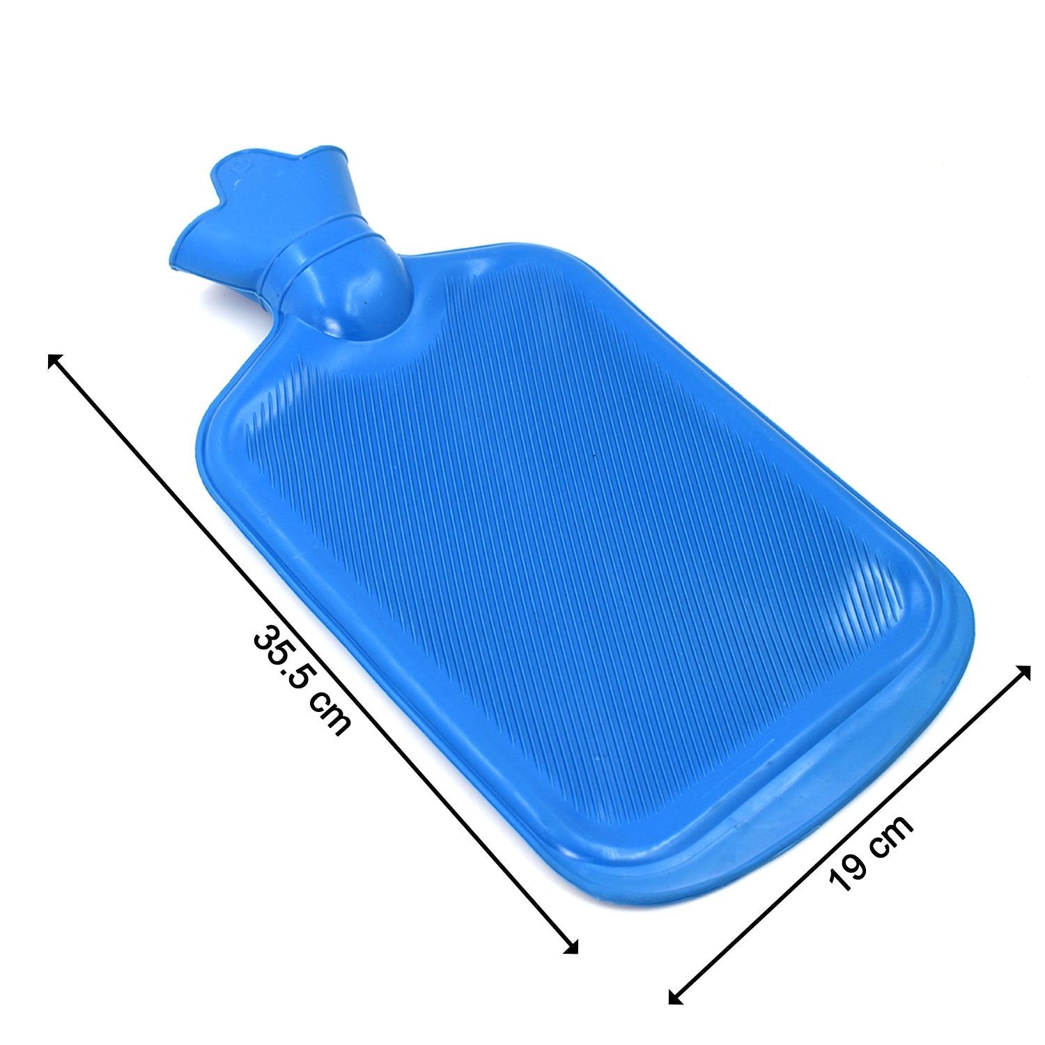 The Hot Water Bag 1400ML displayed empty, showing its flexible material.