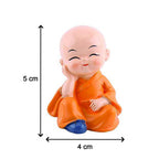 Baby Buddha statues set, decorative and lightweight for gifting