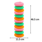Durable round scrubbers from Velvet Wipe, ideal for everyday and heavy-duty kitchen cleaning.