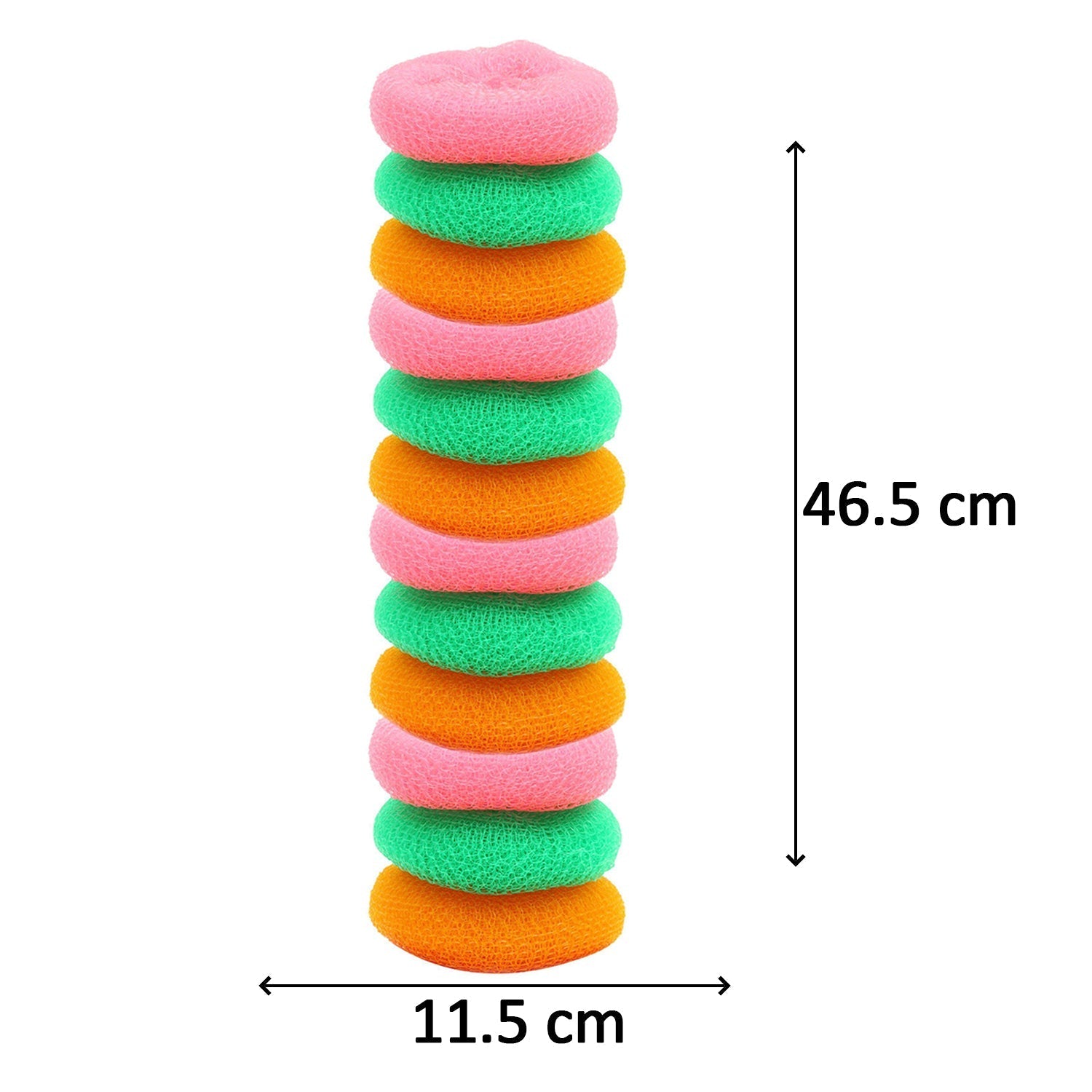 Durable round scrubbers from Velvet Wipe, ideal for everyday and heavy-duty kitchen cleaning.