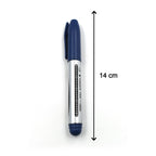 Versatile blue permanent markers, suitable for various school supplies needs.