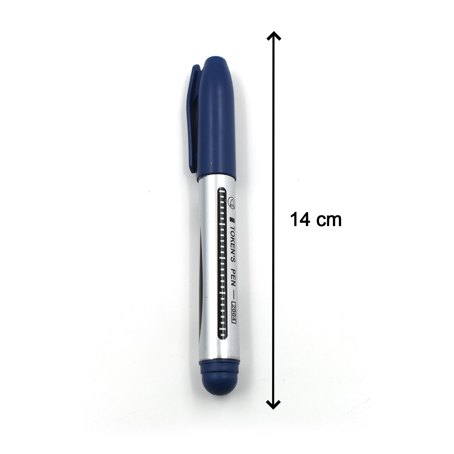 Versatile blue permanent markers, suitable for various school supplies needs.