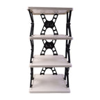 space saving 4 tier rack organizer