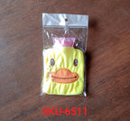 The soft, comforting yellow duck hot water bag.