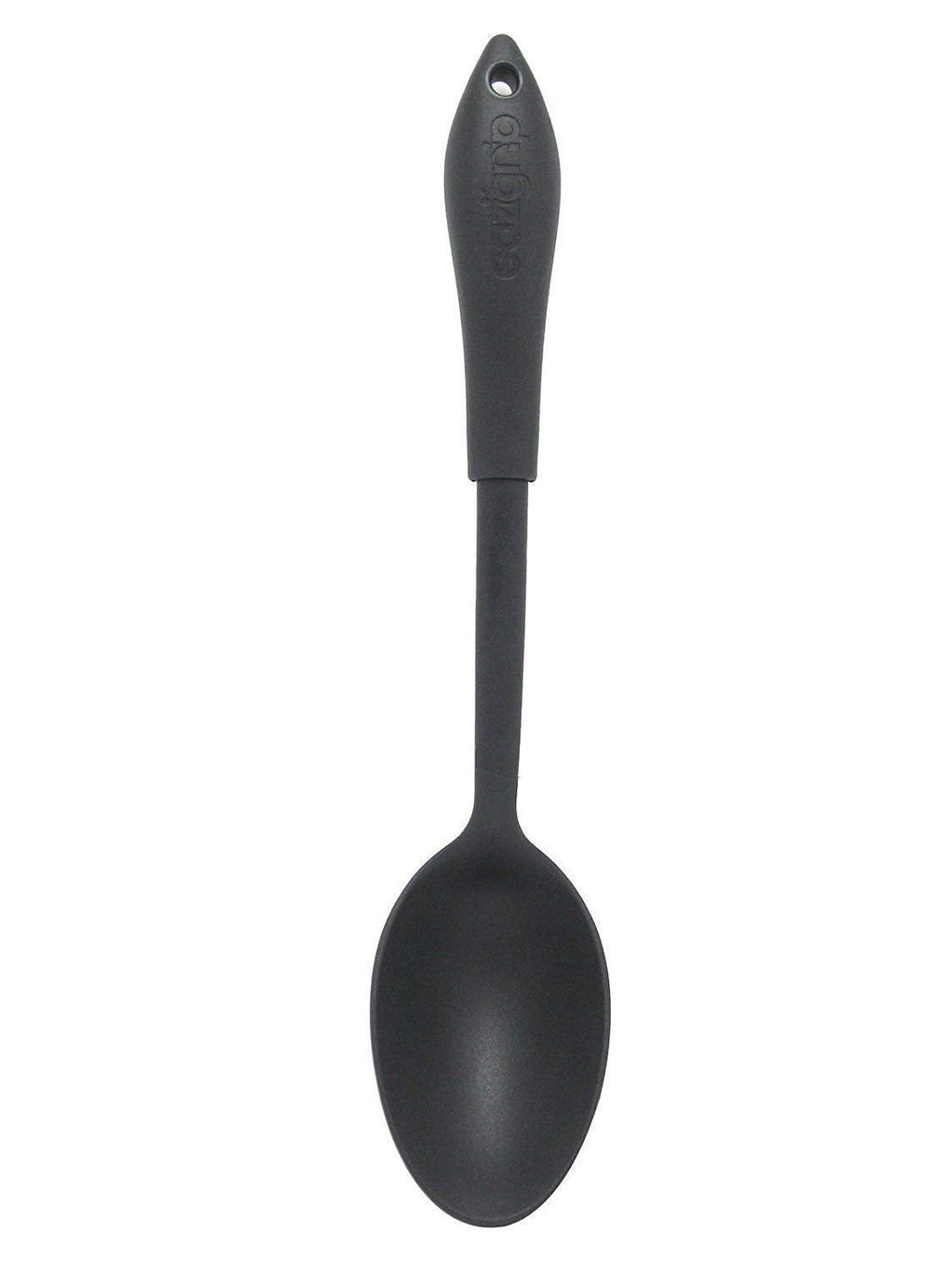 Black non-stick kitchen tools displayed against a clean background.