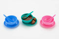 The elegant design of the snack bowl, perfect for serving small portions or soups.