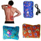 Gambit Electric Hot Water Bag in a vibrant color, ready for use to relieve body pain.