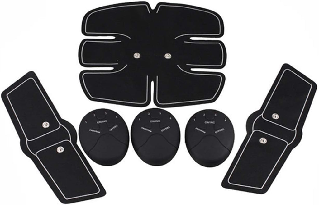 Close-up of the ultra-thin wireless abs stimulator belt for discreet wear.