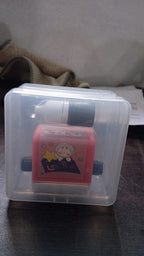 Portable addition and subtraction roller stamp for on-the-go math practice.