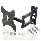 Heavy-duty full motion TV bracket with VESA plate
