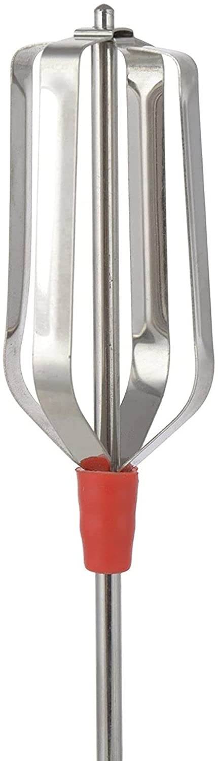 Front view of the Power Free Hand Blender, ready for kitchen use.