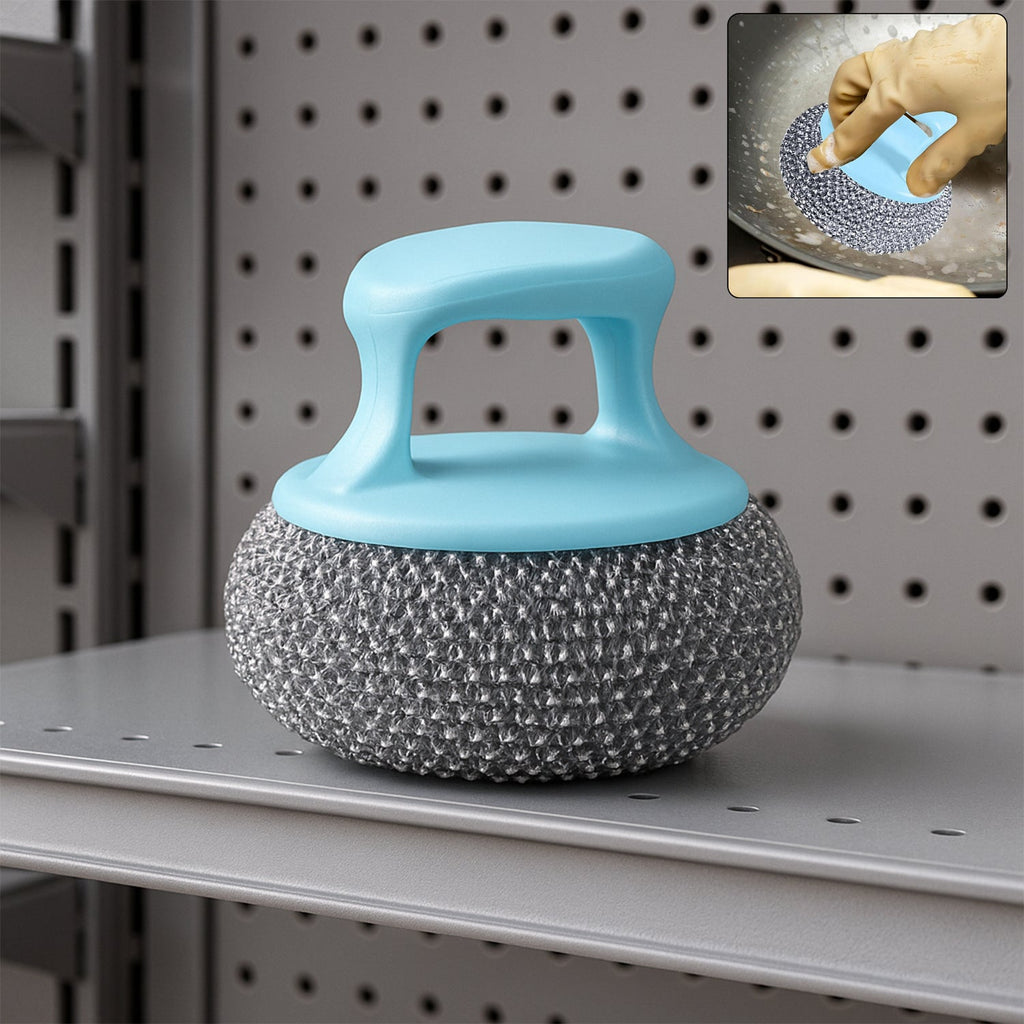 Multifunctional palm dish brush for kitchen cleaning