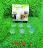Serve Stellar's unbreakable plastic glass set, perfect for home or outdoor use.