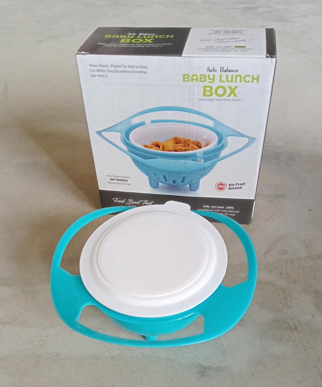 The durable BPA-free baby bowl, ready for healthy snacks without the mess.