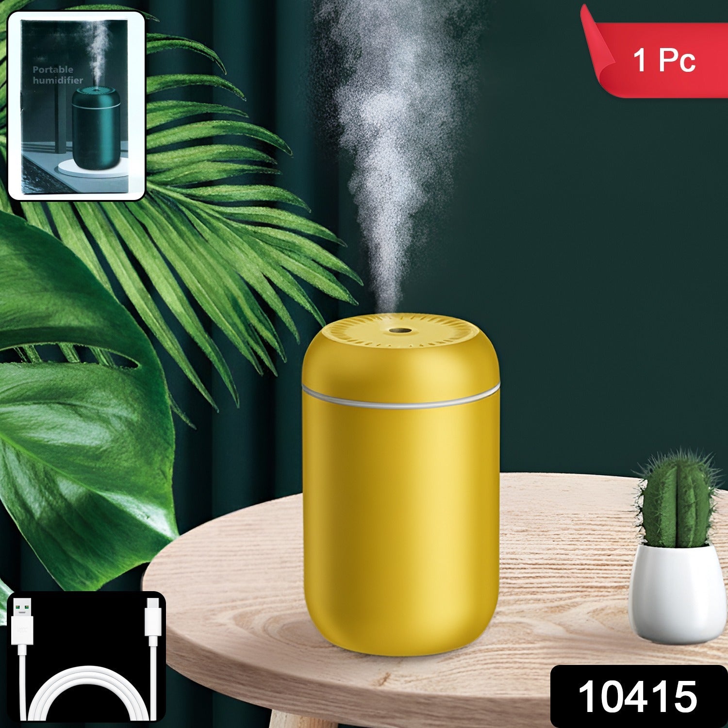 Mini air humidifier designed for desktop and desk use