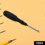 Compact Phillips screwdriver next to a small electronic device for scale.