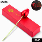 Fancy red rose couple jewelry box, ideal for Valentine's Day or anniversaries.