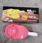 Crafting fresh Momos with the efficient and user-friendly dumpling press.