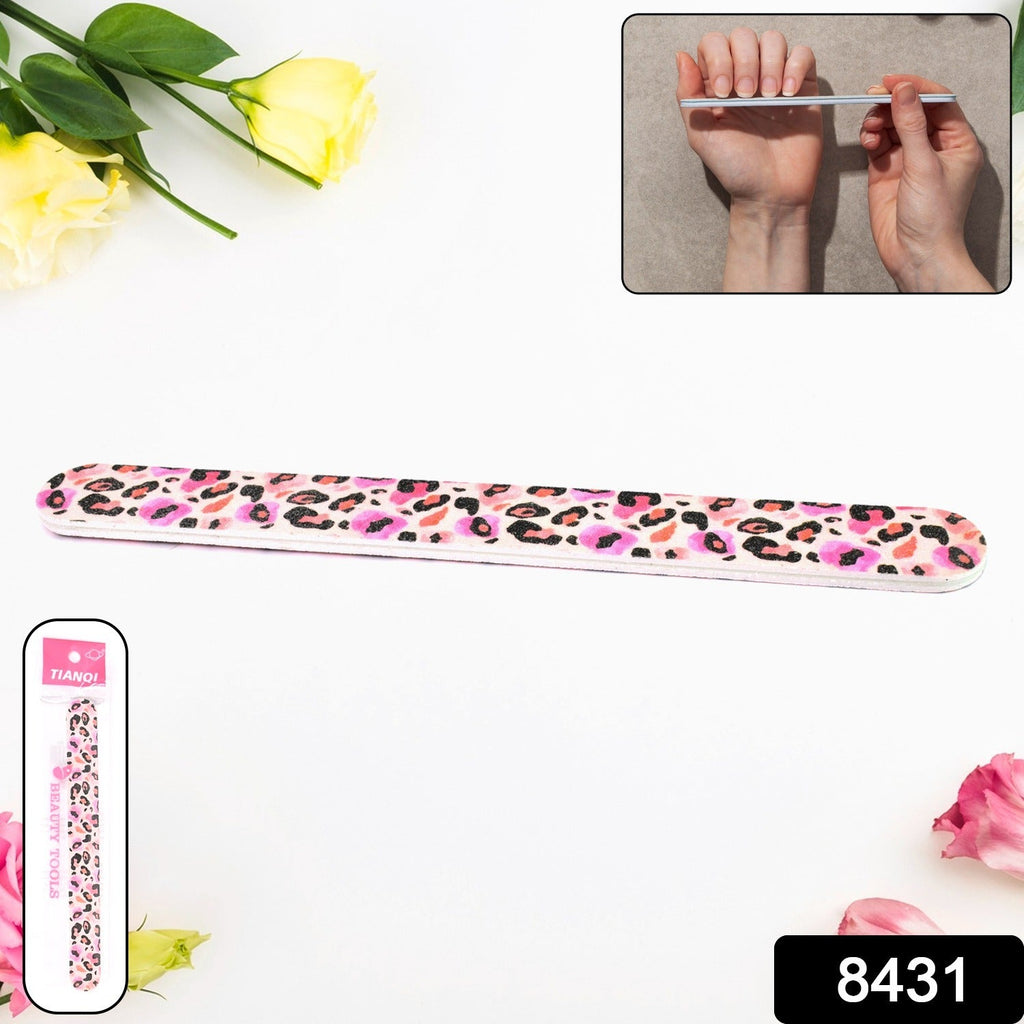 SilkyEdge surface detail on professional nail file for smooth filing