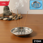 Durable stainless steel agarbatti stand for multiple incense sticks