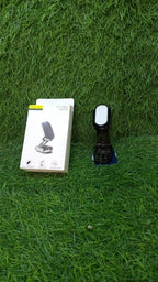 Packaging of the  magnetic car phone holder, highlighting key features.