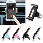The Car Air Vent Mount displaying its 360-degree rotation feature for optimal viewing.