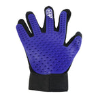 Easy fur cleaning glove tool for pet grooming and massaging