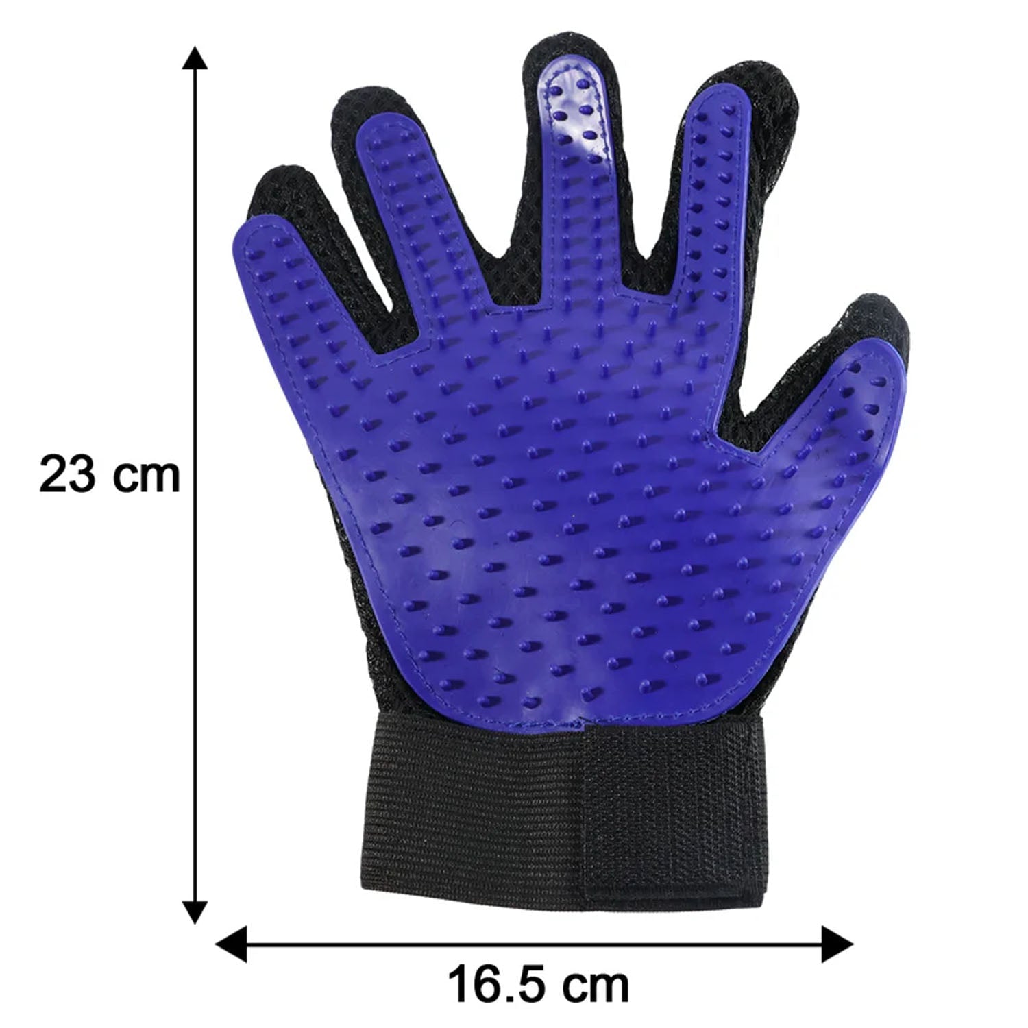 Hair shedding removal glove for dogs, cats, puppies, and kittens