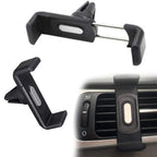 Car Air Vent Mount holding a smartphone, emphasizing stability while driving.