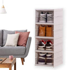 Infographic displaying key features and dimensions of the versatile storage organizer.