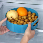 Full view of the 360-degree rotating kitchen storage organizer.
