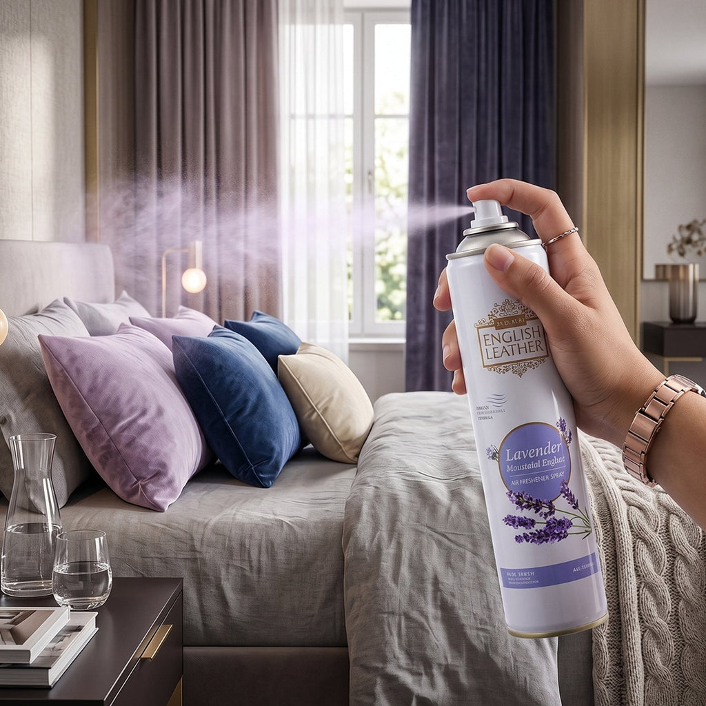 Packaging box of Premium Air Freshener Spray bottle