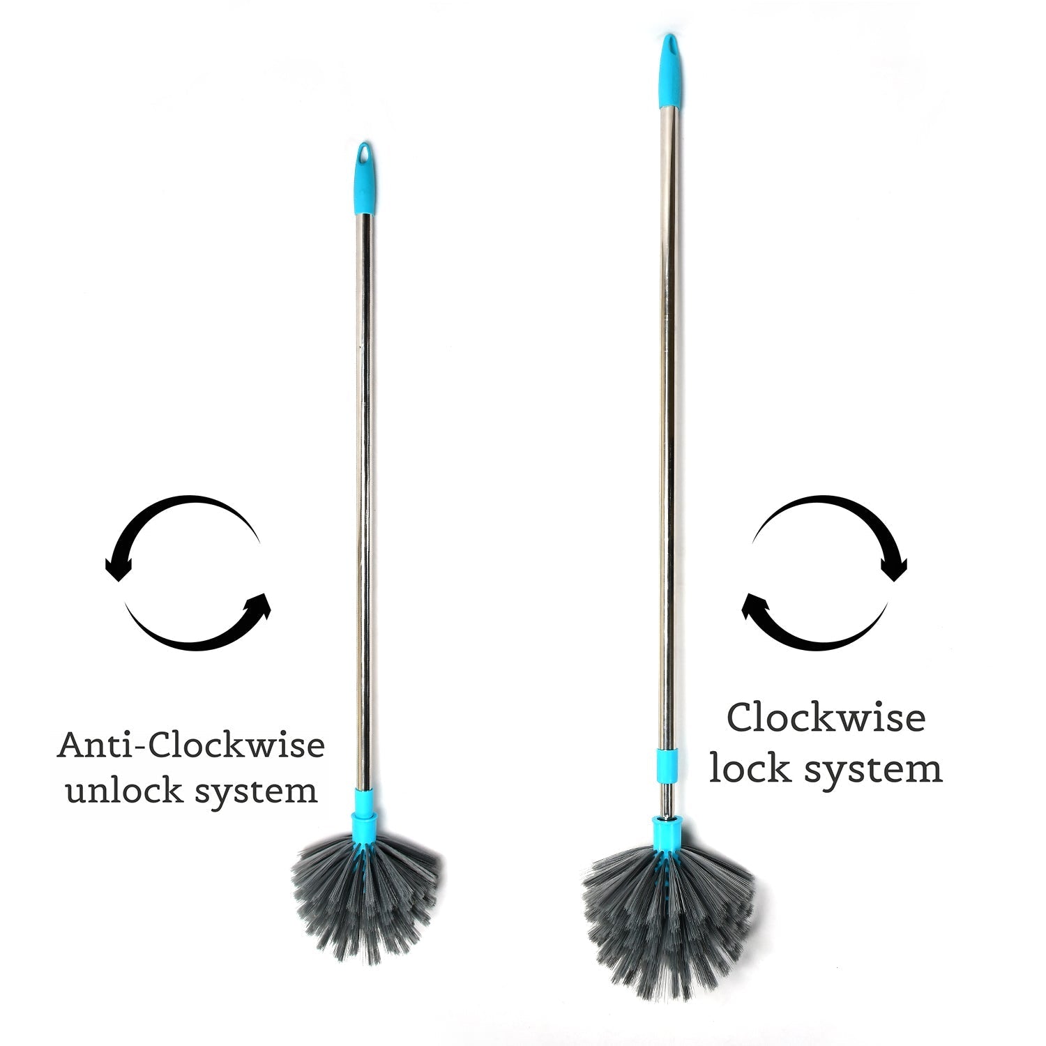 The soft, flexible bristles of the cobweb cleaning brush head designed for delicate surfaces.
