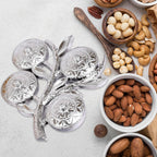 Styleva's mukhwas serving tray displayed as a thoughtful gift alongside other festive items.