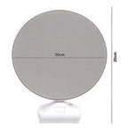 Stylish LED Mirror Photo Frame placed on a modern desk, serving as a decorative accent.