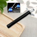 CookAura gas lighter laying flat, highlighting its comfortable ergonomic handle.
