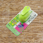 Kids craft punches for creating fun shapes, ideal for scrapbooking.