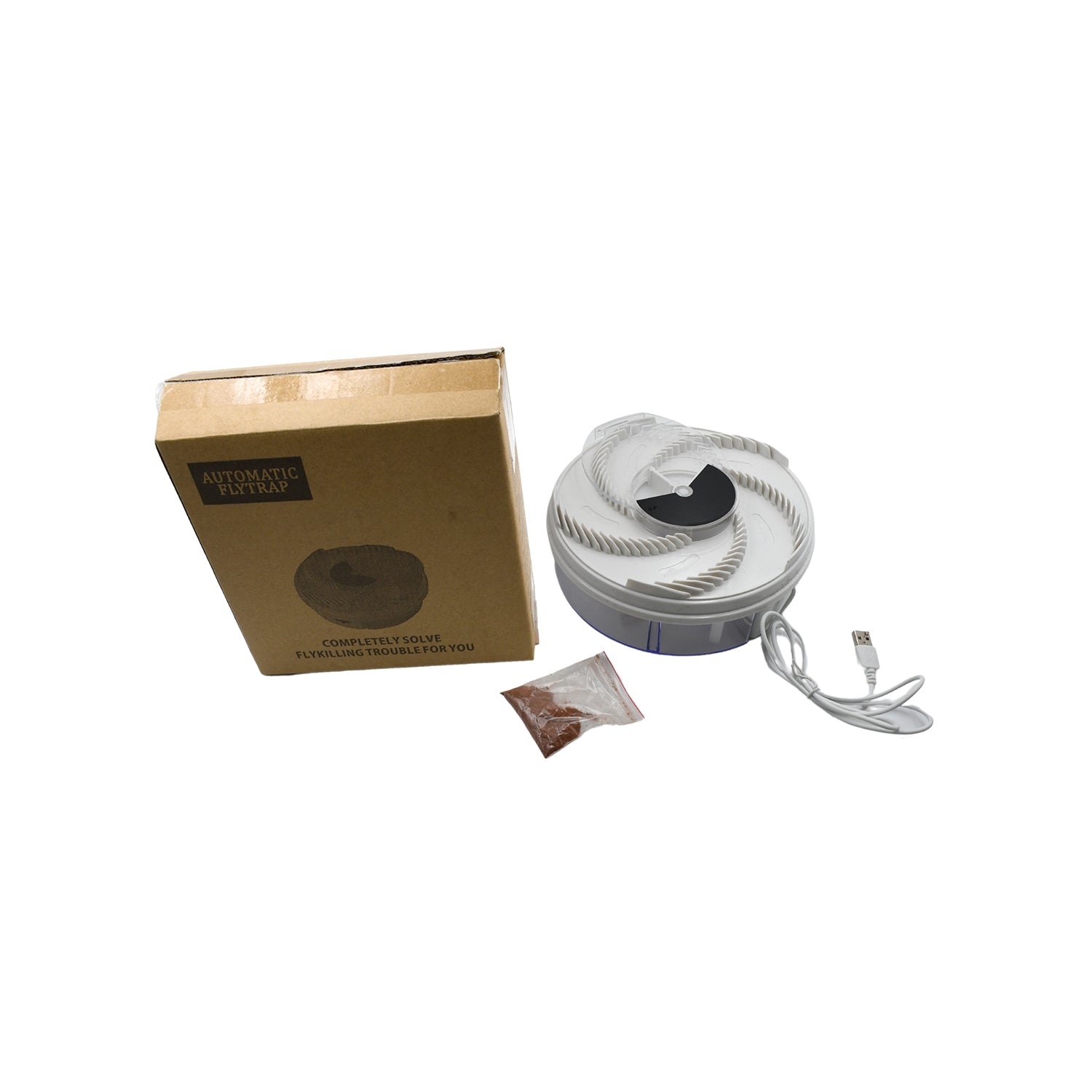 USB-powered electric fly trap, ideal for indoor pest control in homes.